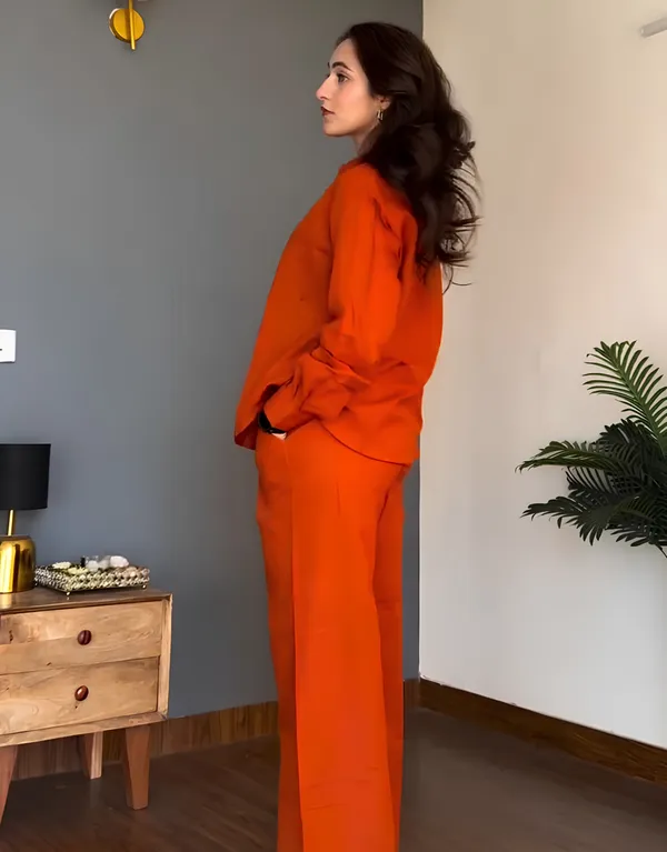 Veloura_Ease_Rust_Orange_Linen_Co-Ord_Set