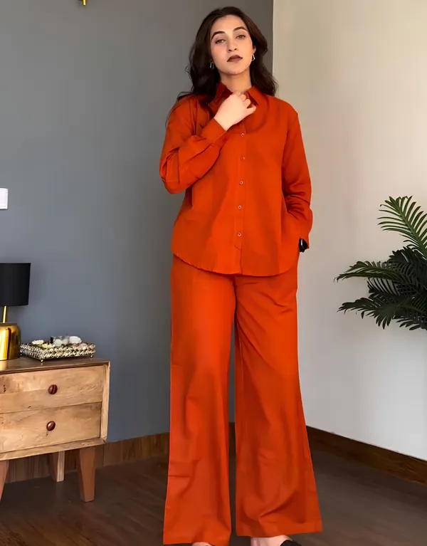 Veloura_Ease_Rust_Orange_Linen_Co-Ord_Set
