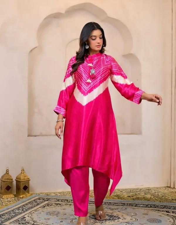 Aravalli_Indo_Western_Pink_Set