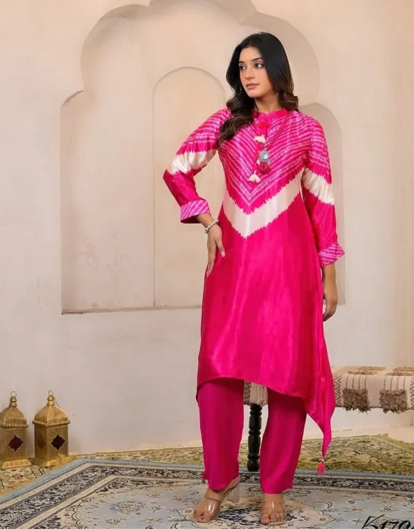 Aravalli_Indo_Western_Pink_Set