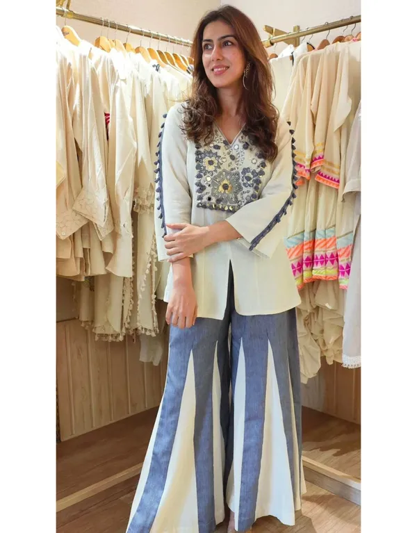 Willie's_Blue_White_Classy_Coord_Set