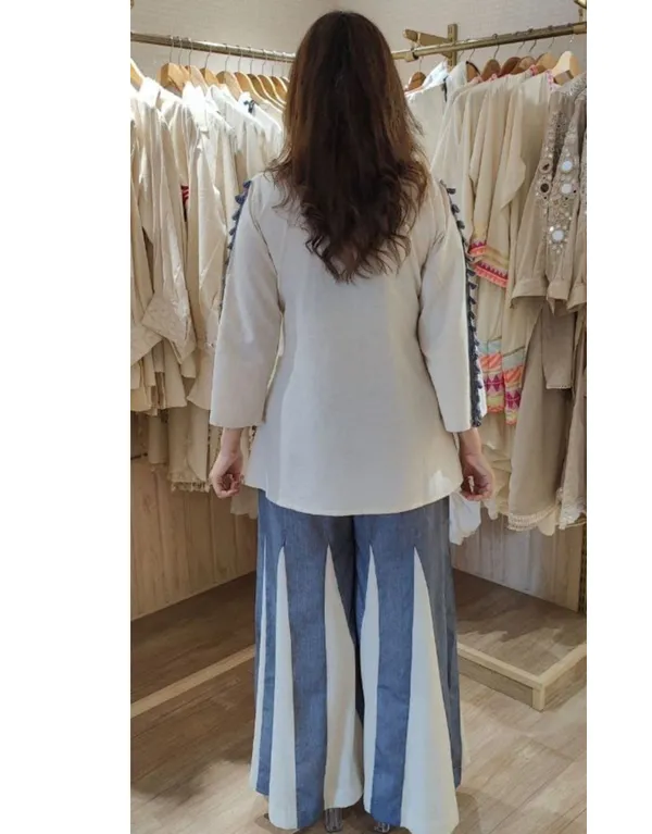 Willie's_Blue_White_Classy_Coord_Set