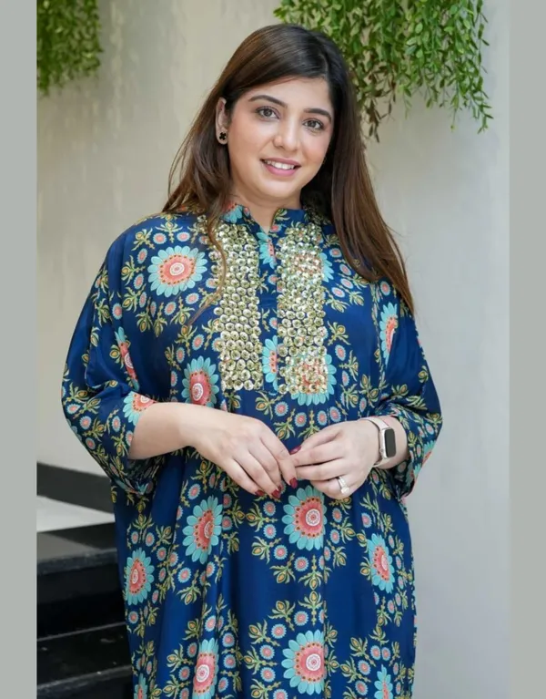 Anvi"s_Kaftan_Style_Coord_Set