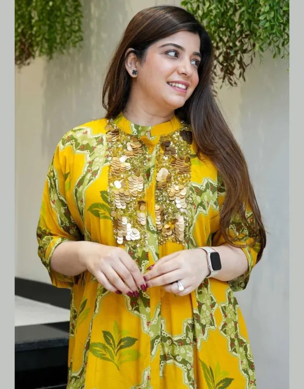 Anvi"s_Kaftan_Style_Coord_Set