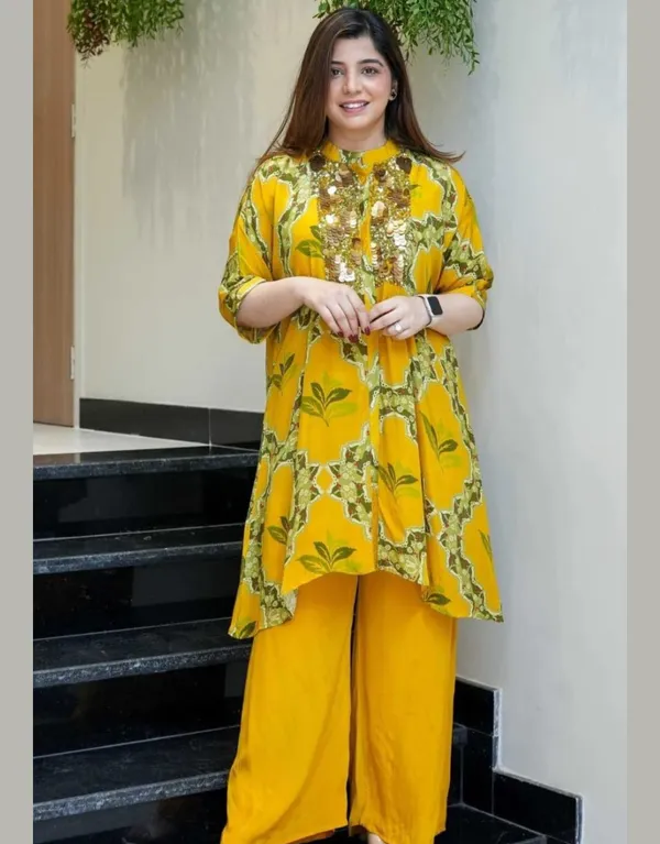 Anvi"s_Kaftan_Style_Coord_Set