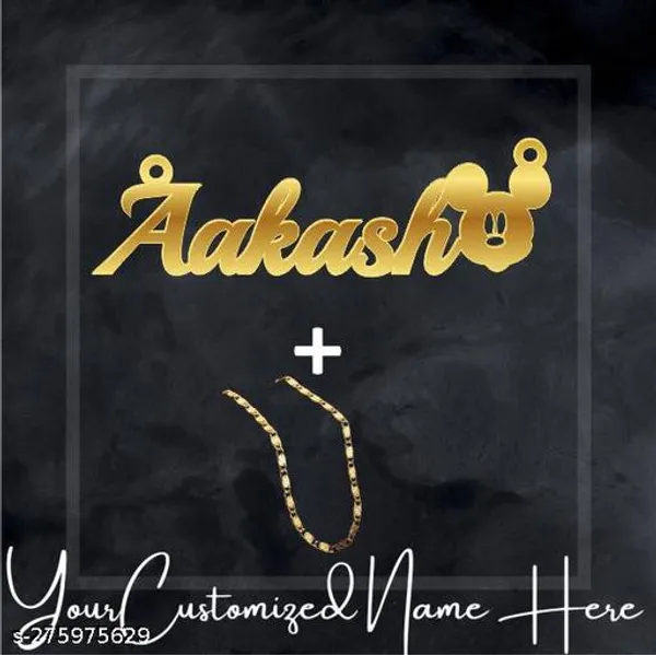 Yellow_&_Gold_Customized_Personalised_Single_Name_Necklace_With_Crown_Heart_Star_Pendant_Keychain_With_Ur_Name_Or_Love_One_Name_With_24K_Gold_Plating_And_Lazer_Engraved_Finish_Your_Name_Address_First_(Name)_For_Women