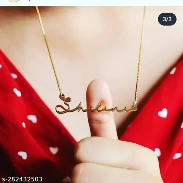 Yellow_&_Gold_Customized_Personalised_Single_Name_Necklace_With_Crown_Heart_Star_Pendant_Keychain_With_Ur_Name_Or_Love_One_Name_With_24K_Gold_Plating_And_Lazer_Engraved_Finish_Your_Name_Address_First_(Name)_For_Women