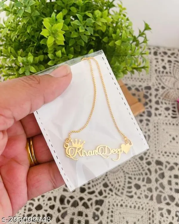 Yellow_&_Gold_Customized_Personalised_Single_Name_Necklace_With_Crown_Heart_Star_Pendant_Keychain_With_Ur_Name_Or_Love_One_Name_With_24K_Gold_Plating_And_Lazer_Engraved_Finish_Your_Name_Address_First_(Name)_For_Women