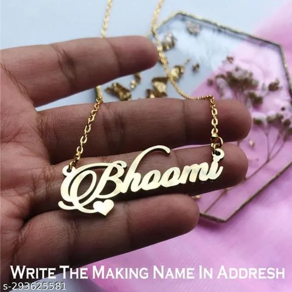 Yellow_&_Gold_Customized_Personalised_Single_Name_Necklace_With_Crown_Heart_Star_Pendant_Keychain_With_Ur_Name_Or_Love_One_Name_With_24K_Gold_Plating_And_Lazer_Engraved_Finish_Your_Name_Address_First_(Name)_For_Women