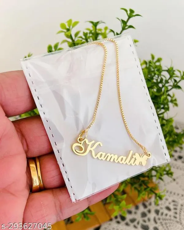 Yellow_&_Gold_Customized_Personalised_Single_Name_Necklace_With_Crown_Heart_Star_Pendant_Keychain_With_Ur_Name_Or_Love_One_Name_With_24K_Gold_Plating_And_Lazer_Engraved_Finish_Your_Name_Address_First_(Name)_For_Women