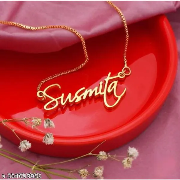 Yellow_&_Gold_Customized_Personalised_Single_Name_Necklace_With_Crown_Heart_Star_Pendant_Keychain_With_Ur_Name_Or_Love_One_Name_With_24K_Gold_Plating_And_Lazer_Engraved_Finish_Your_Name_Address_First_(Name)_For_Women