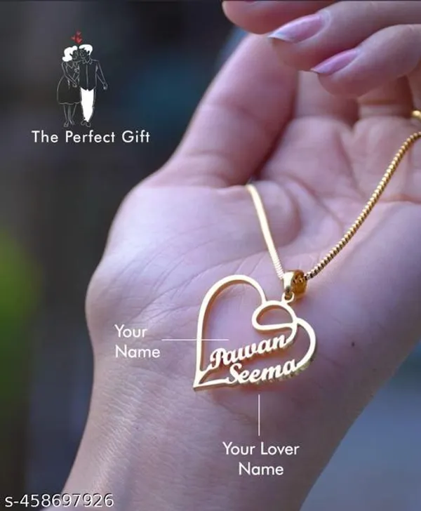 Yellow_&_Gold_Customized_Personalised_Single_Name_Necklace_With_Crown_Heart_Star_Pendant_Keychain_With_Ur_Name_Or_Love_One_Name_With_24K_Gold_Plating_And_Lazer_Engraved_Finish_Your_Name_Address_First_(Name)_For_Women