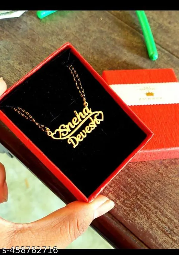 Yellow_&_Gold_Customized_Personalised_Single_Name_Necklace_With_Crown_Heart_Star_Pendant_Keychain_With_Ur_Name_Or_Love_One_Name_With_24K_Gold_Plating_And_Lazer_Engraved_Finish_Your_Name_Address_First_(Name)_For_Women