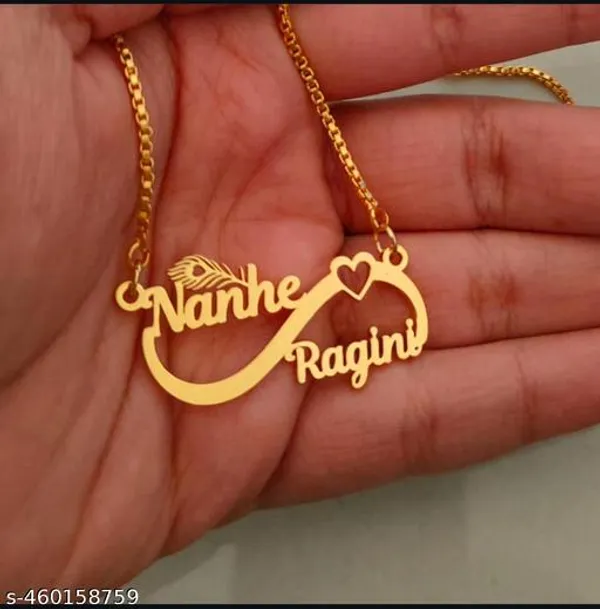 Yellow_&_Gold_Customized_Personalised_Single_Name_Necklace_With_Crown_Heart_Star_Pendant_Keychain_With_Ur_Name_Or_Love_One_Name_With_24K_Gold_Plating_And_Lazer_Engraved_Finish_Your_Name_Address_First_(Name)_For_Women