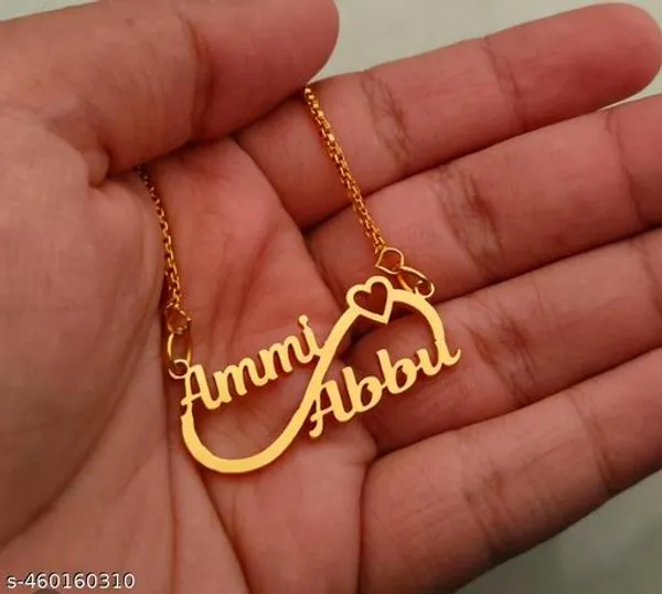 Yellow_&_Gold_Customized_Personalised_Single_Name_Necklace_With_Crown_Heart_Star_Pendant_Keychain_With_Ur_Name_Or_Love_One_Name_With_24K_Gold_Plating_And_Lazer_Engraved_Finish_Your_Name_Address_First_(Name)_For_Women