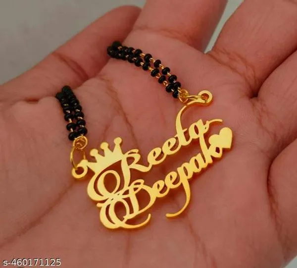 Yellow_&_Gold_Customized_Personalised_Single_Name_Necklace_With_Crown_Heart_Star_Pendant_Keychain_With_Ur_Name_Or_Love_One_Name_With_24K_Gold_Plating_And_Lazer_Engraved_Finish_Your_Name_Address_First_(Name)_For_Women