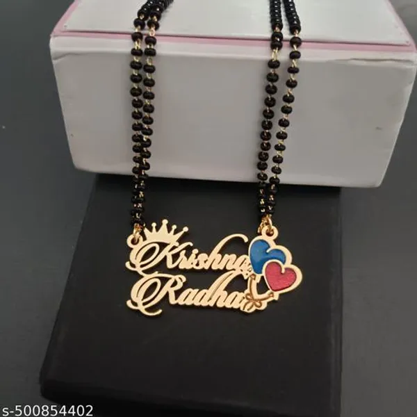 Yellow_&_Gold_Personalized_Perfection_Golden_Colorful_Namer_Pendernt_For_Women