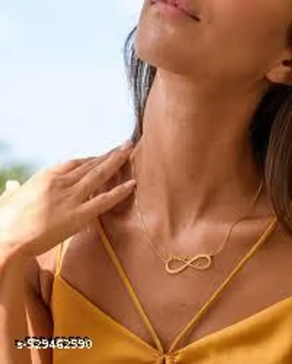 Yellow_&_Gold_Maa_Aur_Main_Mom_&_Baby_Name_Jewellery_For_Women