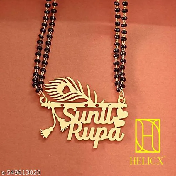 Yellow_&_Gold_Cutomized_Name_Pendent_For_Women