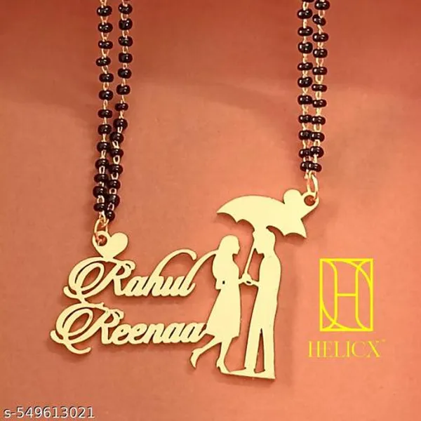 Yellow_&_Gold_Cutomized_Name_Pendent_For_Women