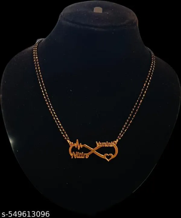 Yellow_&_Gold_Cutomized_Name_Pendent_For_Women