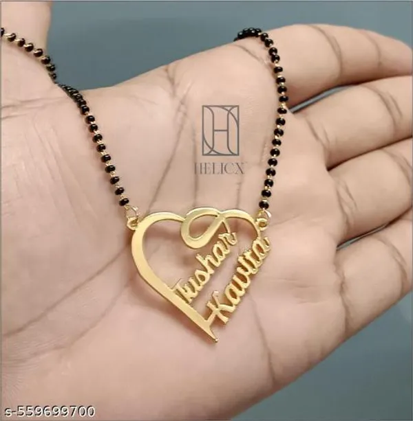 Yellow_&_Gold_Customized_Personalised_Couple_Name_Mangalsutra_With_Crown_Heart_Star_Keychain_With_Ur_Name_Or_Love_One_Name_With_24K_Gold_Plating_And_Engraved_Finish_Your_Name_Address_First_(Name)_Pendant_For_Women