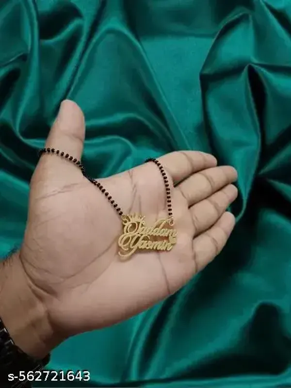 Yellow_&_Gold_Customized_Personalised_Single_Name_Necklace_With_Crown_Heart_Star_Pendant_Keychain_With_Ur_Name_Or_Love_One_Name_With_24K_Gold_Plating_And_Lazer_Engraved_Finish_Your_Name_Address_First_(Name)_For_Women