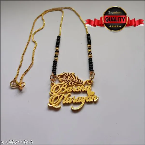Yellow_&_Gold_Belief_Primium_Quality_Mangalsutra_Customized_Name_25_Carate_Gold_Plating_For_Women
