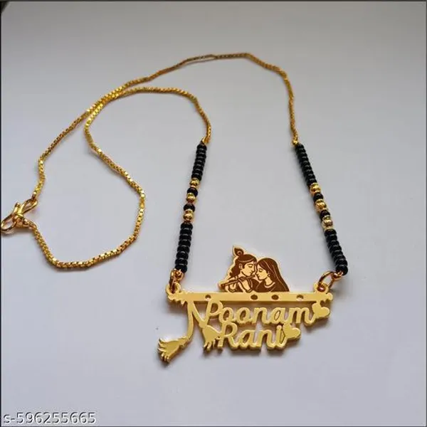 Yellow_&_Gold_Belief_Primium_Quality_Mangalsutra_Customized_Name_25_Carate_Gold_Plating_For_Women