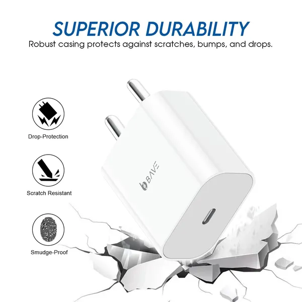 BAVE_30W_USB-C_Charger_with_Cable_|_Fast_Charging_Adapter_with_PD_&_PPS_|_Works_with_iPhone_15,_14,_13,_12,_11_&_Samsung_Super_Fast_Charge_|_Compact_Size_|_Safe_Charging_|_Thermal_Protection,_White