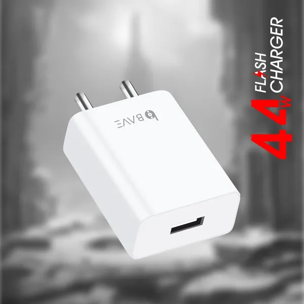 BAVE_44W_USB-C_Flash_Charger_Adaptor_Compatible_with_Vivo_V30/V29/V28/V27/V25/V23E/V23_Pro/V21_5G/_Iqoo_Neo_9_Pro/12_5G/Neo_7_Pro/Z7/Z7S/Z6_Lite_Original_Flash_Charging_Speed