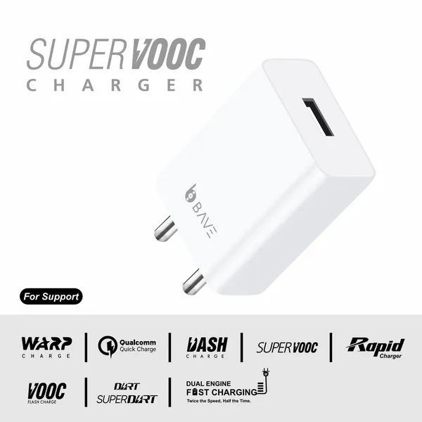 BAVE_44W_USB-C_Flash_Charger_Adaptor_Compatible_with_Vivo_V30/V29/V28/V27/V25/V23E/V23_Pro/V21_5G/_Iqoo_Neo_9_Pro/12_5G/Neo_7_Pro/Z7/Z7S/Z6_Lite_Original_Flash_Charging_Speed
