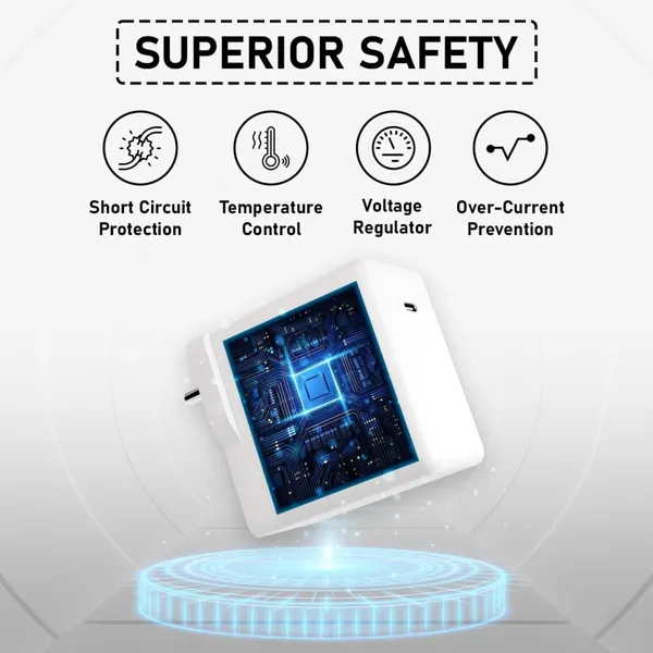BAVE_Supervooc_65W_Charger_with_Type_C_1M_Cable,_Dash/Superdart/Wrap/Vooc_Compatible_with_Oneplus_13,13R,_Open,12,12R,Nord_N30_5G,11,11R,10_Pro,10T,9_Pro,_9R,8Pro,Realme-65_watt-White_&_More
