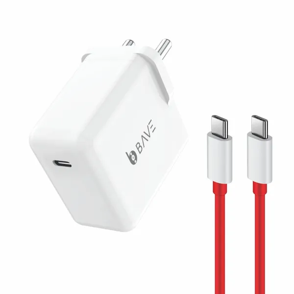 BAVE_Supervooc_65W_Charger_with_Type_C_1M_Cable,_Dash/Superdart/Wrap/Vooc_Compatible_with_Oneplus_13,13R,_Open,12,12R,Nord_N30_5G,11,11R,10_Pro,10T,9_Pro,_9R,8Pro,Realme-65_watt-White_&_More