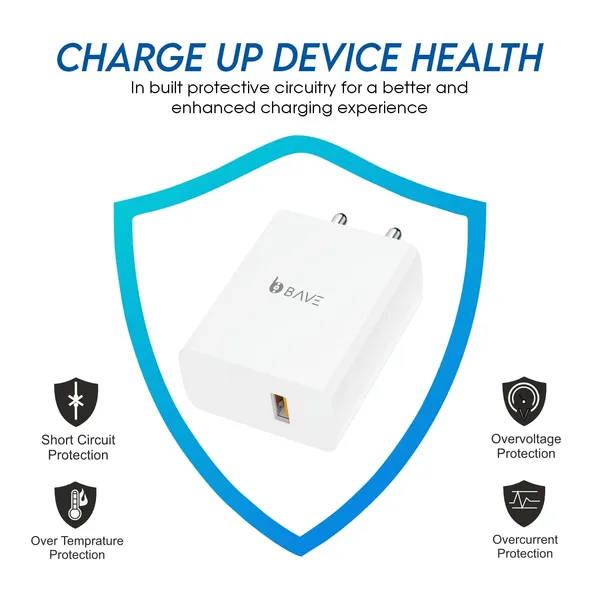 BAVE_80W_Flash_Charger_|_BIS_Certified_|_USB-A_to_Type-C_Cable_|_Compatible_with_Vivo_V30,_V29,_V27,_V25,_V21_5G,_iQOO_12,_Neo_9_Pro,_Z7,_Z6,_T2,_T3X_&_More_|_Fast_Charging_|_White
