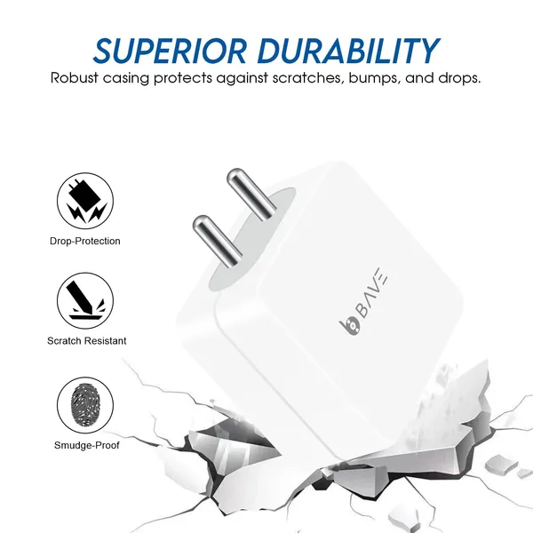 BAVE_100W_Supervooc_Fast_Charger_with_Type-C_Cable_|_100W_Charger_Compatible_with_Oneplus,_Oppo,_Realme,_Honor,_Redmi,_Xiaomi,_Poco,_Iqoo_&_All_Type-C_Phones_|_Supports_Dash,_Warp,_Vooc_&_More