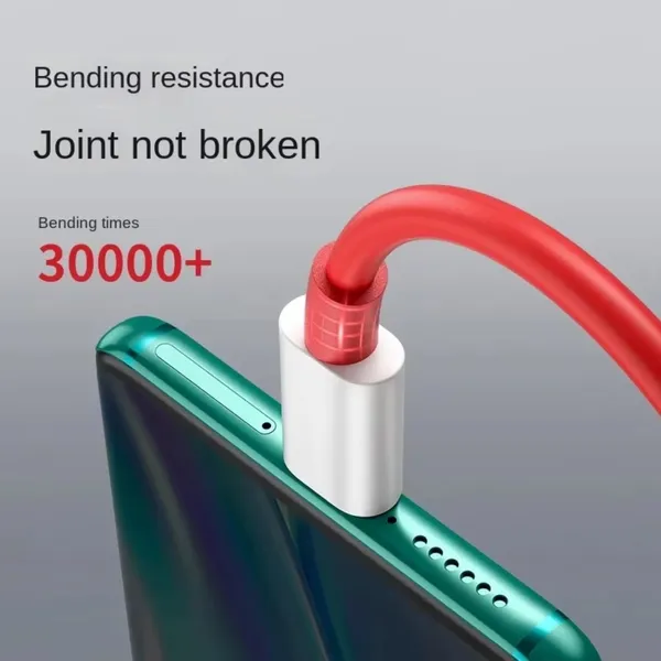 BAVE_65W_SuperVOOC_Fast_Charging_Cable_|_USB-A_to_Type-C_|_Compatible_with_OnePlus,_Realme,_Oppo,_Redmi,_Xiaomi,_POCO,_iQOO_&_More_|_Supports_Warp,_Dart,_Dash,_VOOC,_SuperVOOC,_RED