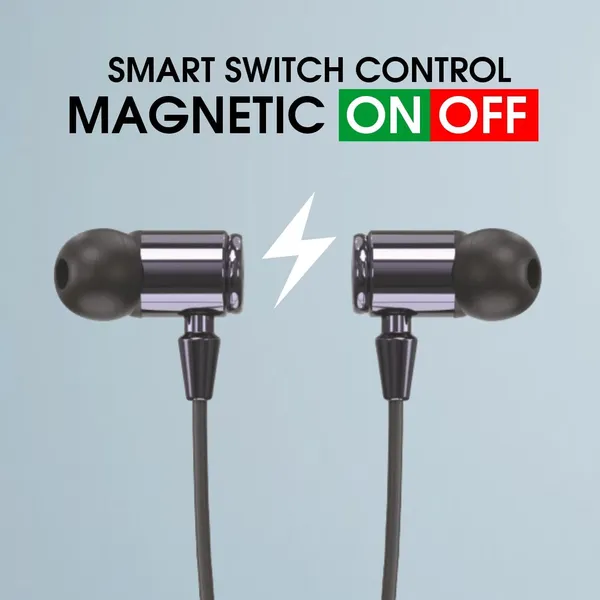BAVE_Harmony_Wireless_Neckband_Earphones_|_32Hrs_Playtime,_300mAh_Battery_|_Gaming_Mode,_Voice_Changer,_Magnetic_On/Off,_Vibration_&_EQ_Modes_(Black)