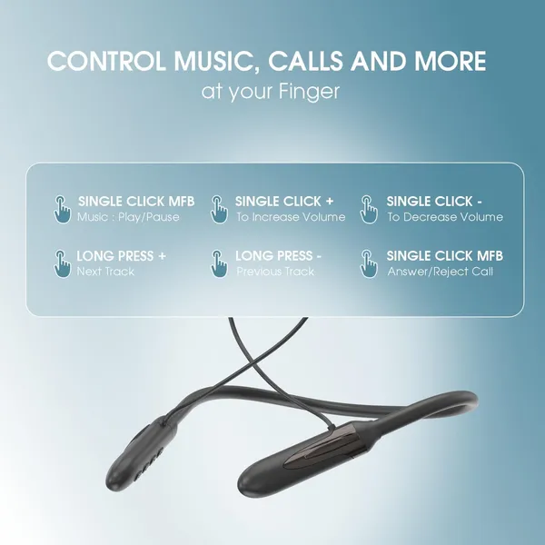 BAVE_Harmony_Wireless_Neckband_Earphones_|_32Hrs_Playtime,_300mAh_Battery_|_Gaming_Mode,_Voice_Changer,_Magnetic_On/Off,_Vibration_&_EQ_Modes_(Black)