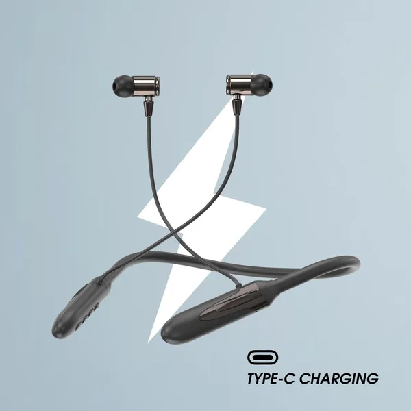 BAVE_Harmony_Wireless_Neckband_Earphones_|_32Hrs_Playtime,_300mAh_Battery_|_Gaming_Mode,_Voice_Changer,_Magnetic_On/Off,_Vibration_&_EQ_Modes_(Black)