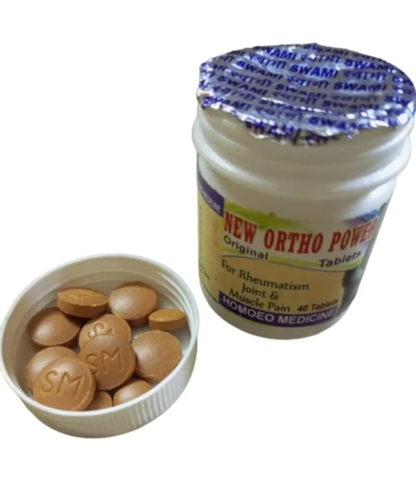 New_Ortho_Power_Tablets_Homeopathic_Medicine_For_Rheumatism_Joint_And_Muscle_Pain_40_Tablets