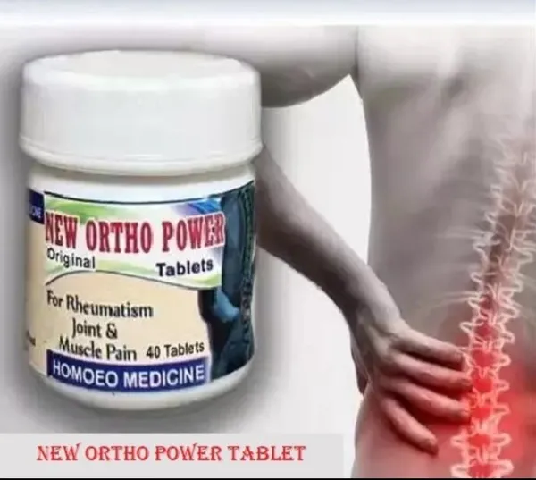 New_Ortho_Power_Tablets_Homeopathic_Medicine_For_Rheumatism_Joint_And_Muscle_Pain_40_Tablets