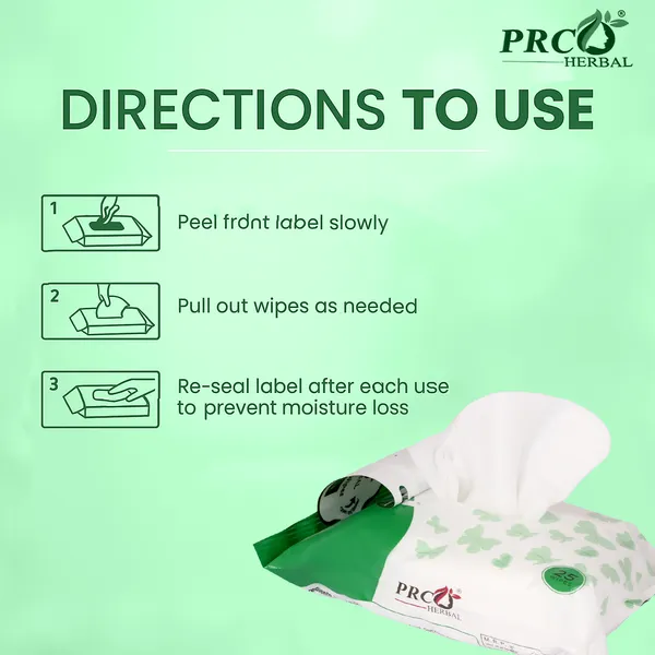 PRC_HERBAL_Aloevera_&_Cucumbar_Refreshing_Wet_Wipes_For_Face_Facial_Cleansing_Refreshing_&_Skin_Hydration_Soothing_For_Skin_Ph_Balance_&_Alcohol_Free_Nourishing_With_Fruit_Extract_(_Each_Pack_Contain_25_Wipes)_(Pack_Of_6)