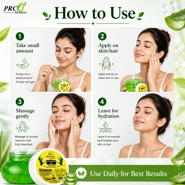 PRC_Herbal_Practical_Aloe_Vera_Gel_Green_120ml_(PACK_OF_24)–_99%_Pure_Aloe_Vera|_Hydrating_Skin_&_Hair_Gel_|_Vitamin_E_Enriched_|_For_Face,_Hair_&_Body