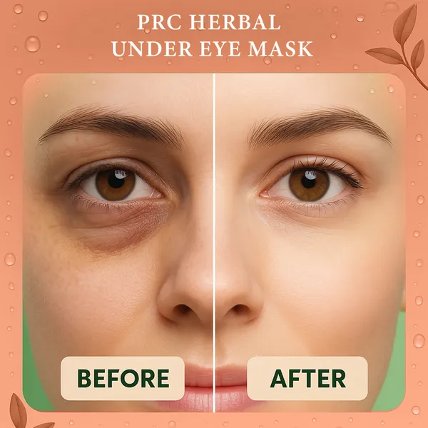 PRC_HERBAL_Under_Eye_Mask_For_Skin_Whitening_Hydrating_Patches_For_Dark_Circles,_Perfect_Use_For_Smoothing_,_Puffy_Eyes_&_Wrinkles_Brightening_&_Anti-Wrinkle_Under_Eye_Treatment_(Each_Pack_Contain_4_Eye_Mask)