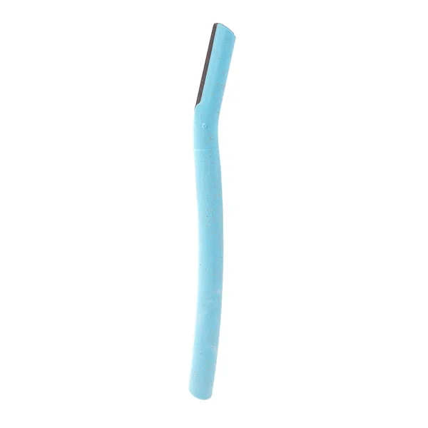 PRC_PRACTICAL_Eyebrow_&_Face_Razor_For_Women_(Blue)_Facial_Hair_Instant_Glow_&_Painless_Hair_Removal_German_Blades_For_Eyebrows,_Upper_Lip,_Chin,_Peach_Fuzz,_Forehead,_Unibrow,_Sideburns_(Pack_Of_10)