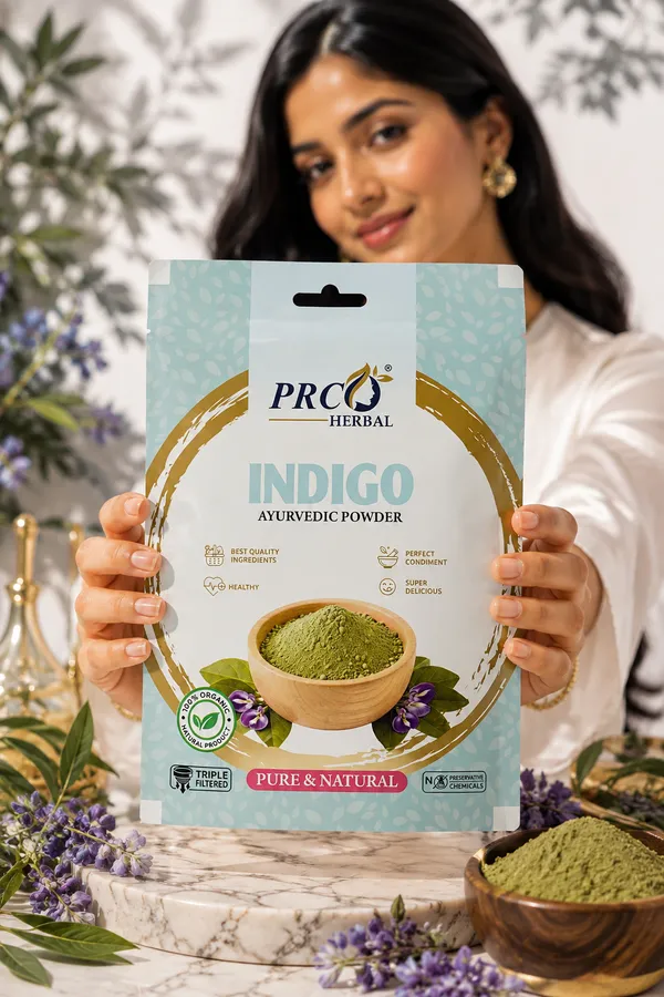 PRC_HERBAL_Indigo_Ayurvedic_Powder_|_100%_Pure_Natural_Herbal_Hair_Colour_&_Hair_Care_Powder_(40GMS)_(PACK-10)