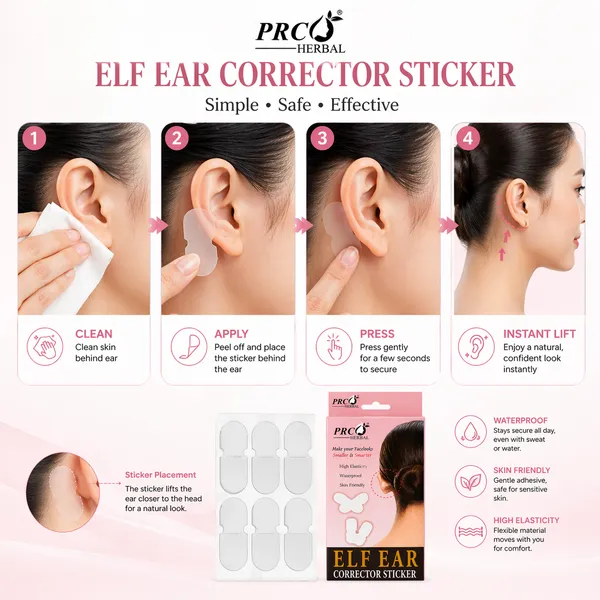 PRC_HERBAL_Invisible_Elf_Ear_Corrector_Sticker_|_Instant_Ear_Shape_Lift_Tape_|_Waterproof_&_Skin-Friendly_Ear_Correction_Patch_(Natural_Look)_(PACK_OF_10)