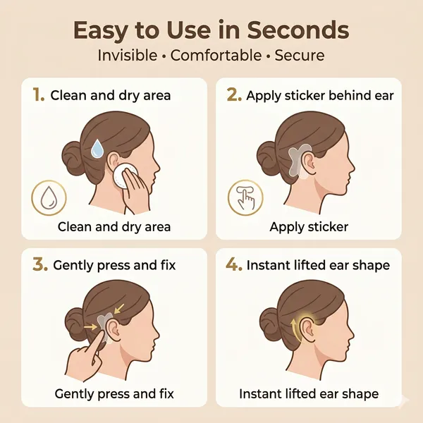 PRC_HERBAL_Invisible_Elf_Ear_Corrector_Sticker_|_Instant_Ear_Shape_Lift_Tape_|_Waterproof_&_Skin-Friendly_Ear_Correction_Patch_(Natural_Look)_(PACK_OF_20)