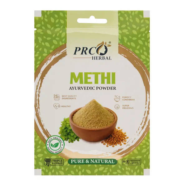 PRC_HERBAL_Methi_Ayurvedic_Powder_|_100%_Pure_Natural_Fenugreek_Hair_Growth_&_Scalp_Care_Powder_(40GMS)_(PACK-10)